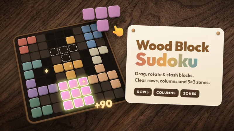 Wood Block Sudoku screenshot