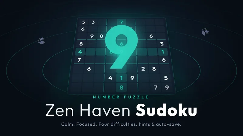Zen Haven Sudoku screenshot